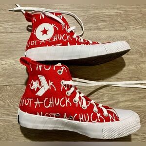 Converse All Star NOT A CHUCK Red High Tops - 6Y - EUR 38.5 ~ W 7